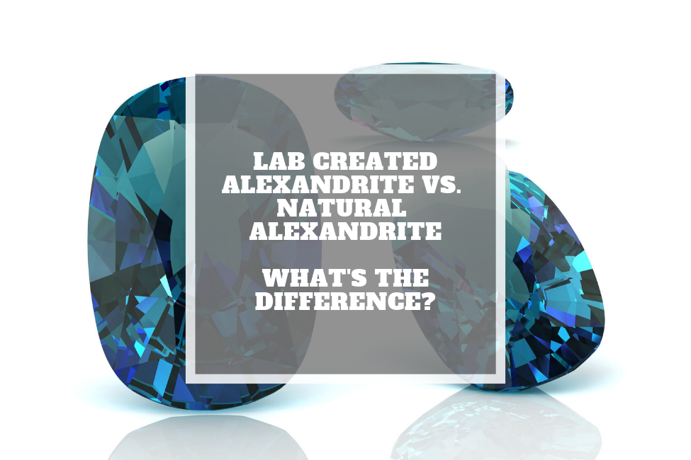 Lab-Created Alexandrite with Moissanite Halo Engagement Ring 14K Rose - Jo  Dane